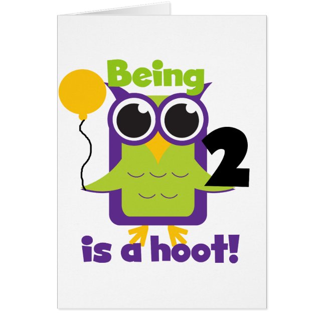Hoot Owl 2nd Birthday T shirts and Gifts (Front)