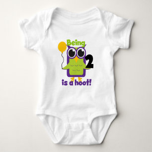 Hoot Owl 2nd Birthday T shirts and Gifts
