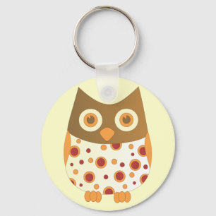Hoot Owl Keychain