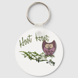 Hoot Owl Keychain
