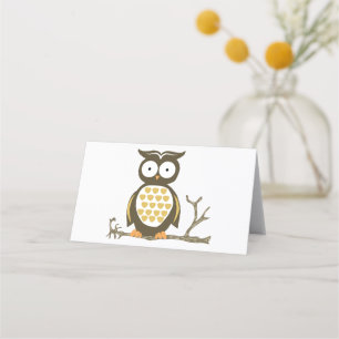 Hoot Owl Place Card