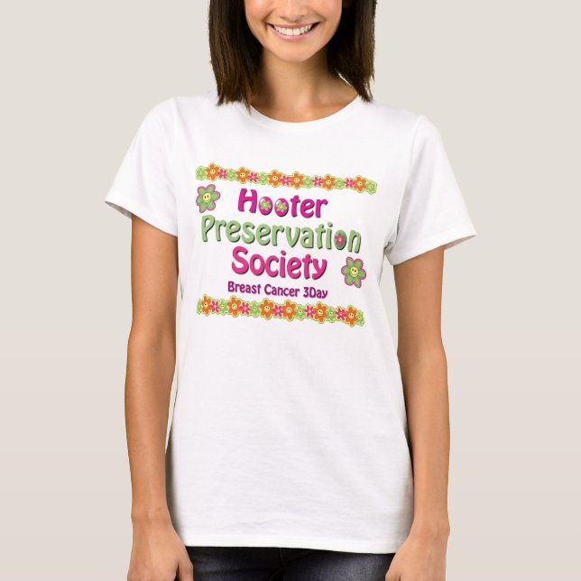 Hooter Preservation Society Wicking T-Shirt (Front)