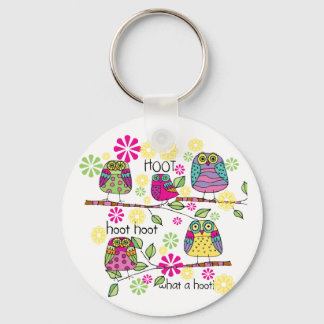 Hootie Owl Keychain