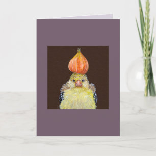 Hootie the baby goldfinch card