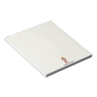 "Hooting for a Good Read!" Book lover Notepad