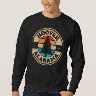Hoover Alabama AL Vintage Graphic Retro 70s Souven Sweatshirt