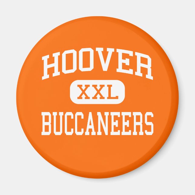Hoover - Buccaneers - High School - Hoover Alabama Magnet (Front)