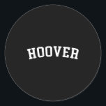 Hoover classic round sticker<br><div class="desc">Hoover</div>