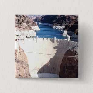 Hoover Dam 2 Inch Square Button