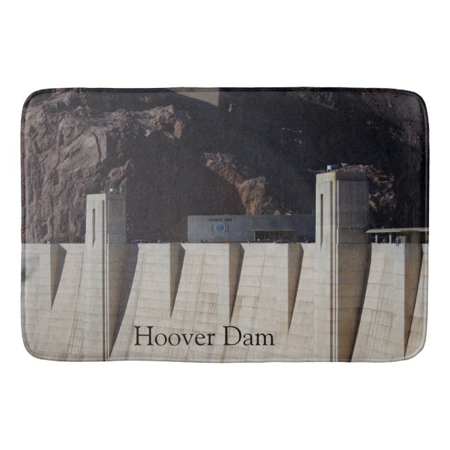 Hoover Dam Bath Mat (Front)