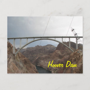 Hoover Dam Bridge Postcard