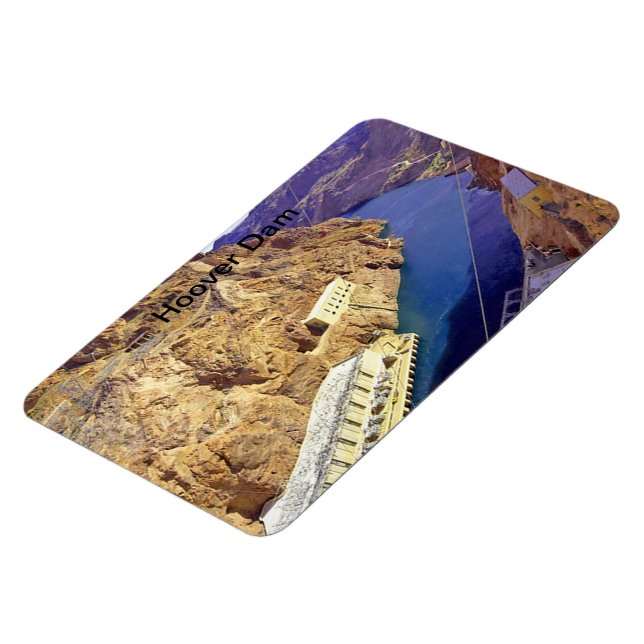 Hoover Dam in Arizona Magnet (Left Side)
