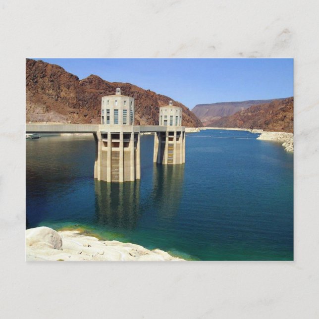 Hoover Dam, Las Vegas Postcard (Front)