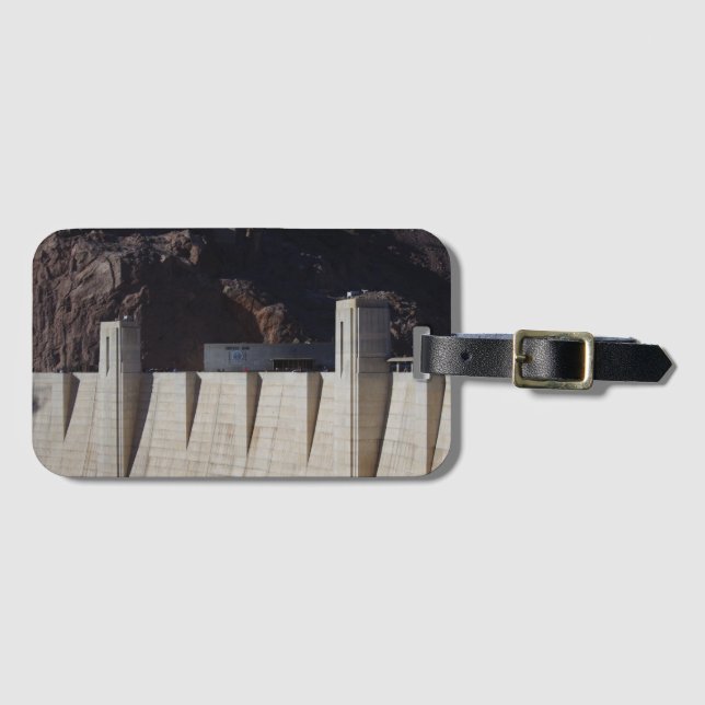 Hoover Dam Luggage Tag (Front Horizontal)