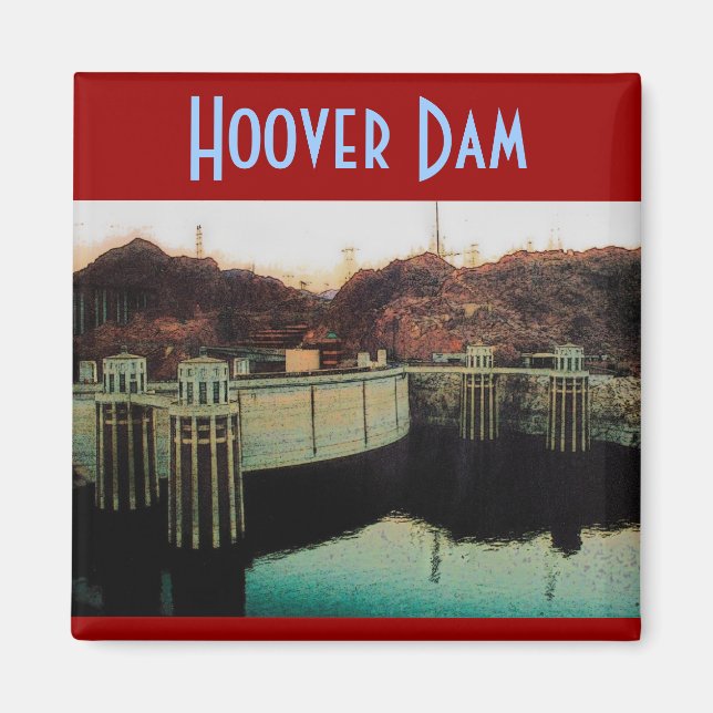Hoover Dam Magnet (Front)