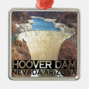 Hoover Dam Metal Ornament