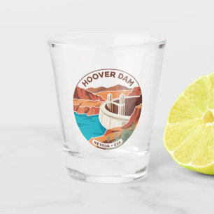 Hoover Dam Nevada Shot Glass