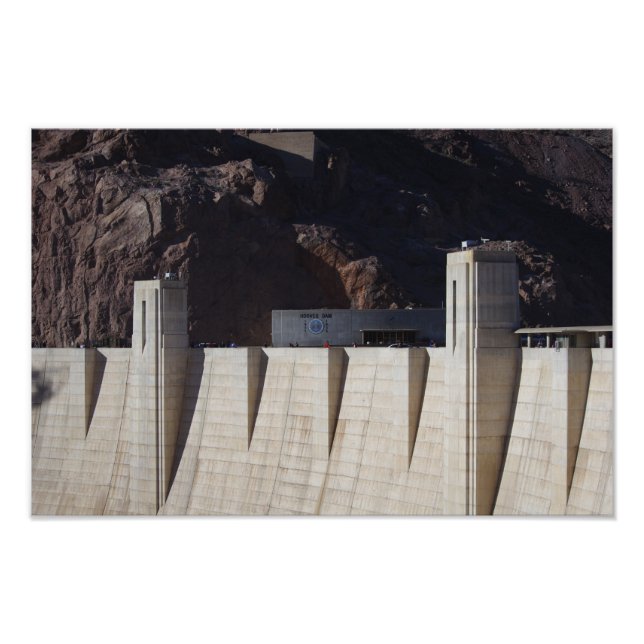 Hoover Dam Photo Print (Front)