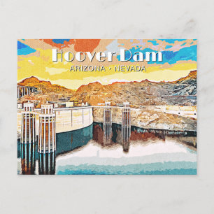 Hoover Dam Postcard