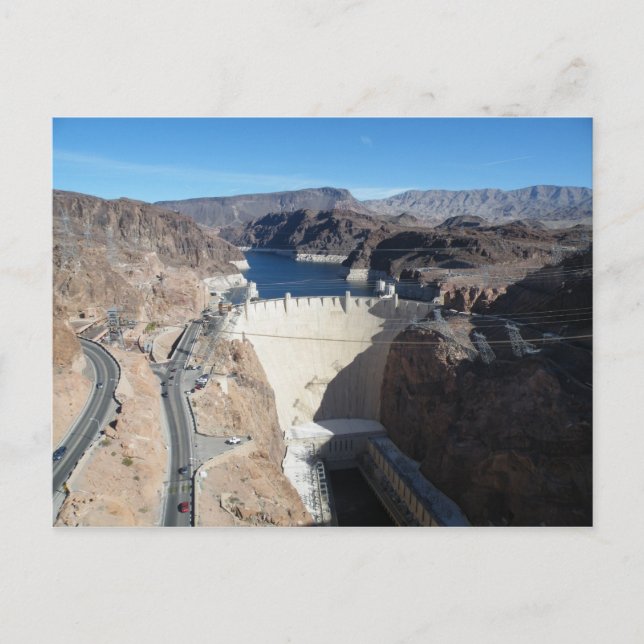 Hoover Dam Postcard (Front)