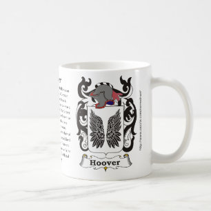 Hoover Family Coat of Arms mug