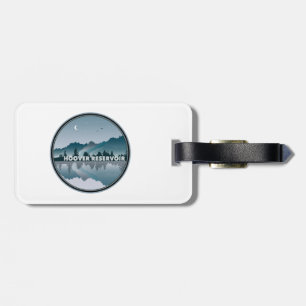 Hoover Reservoir Ohio Reflection Luggage Tag