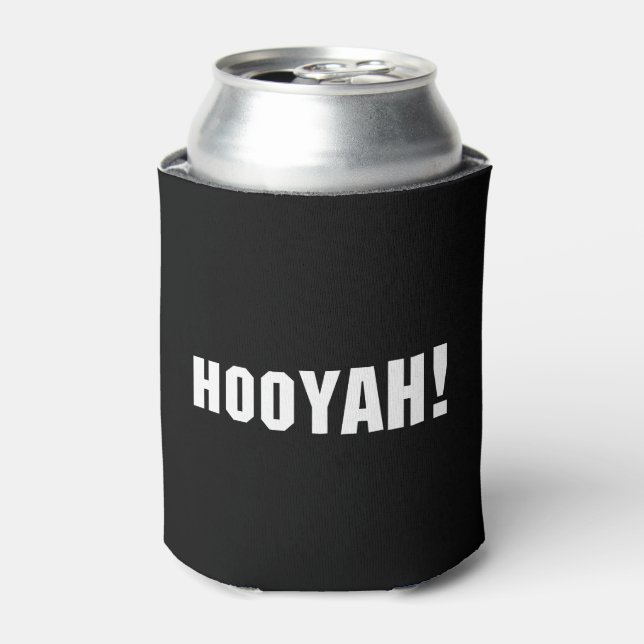 HOOYAH! CAN COOLER (Can Front)