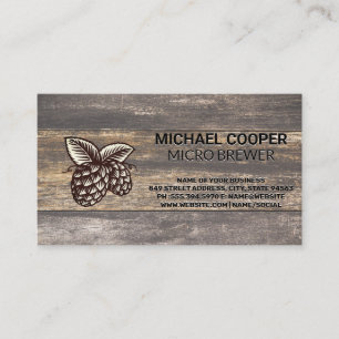 Hop   Cartes en bois   Brasserie