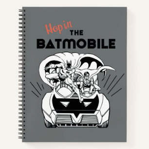 Hop in the Batmobile Notebook
