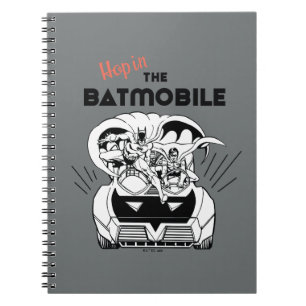 Hop in the Batmobile Notebook