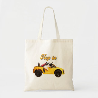 Hop in! tote bag