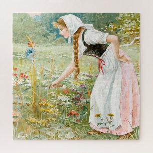 “Hop O My Thumb” by E S Hardy Jigsaw Puzzle