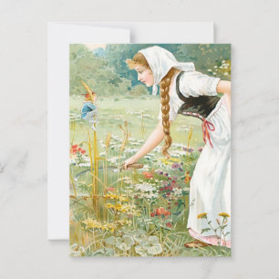 “Hop O My Thumb” by E S Hardy Postcard