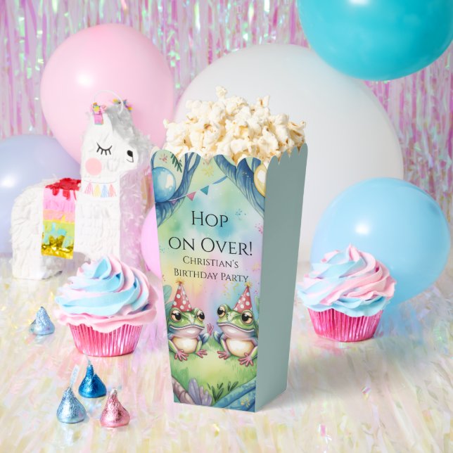 Hop On Over Birthday Party  Favor Box (Party)
