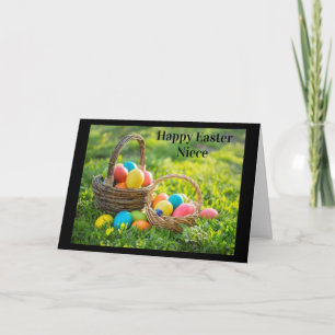 "HOP TO IT NIECE" AND HAVE FUN AT EASTER  CARD