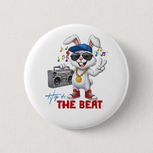 Hop to the Beat 2 Inch Round Button