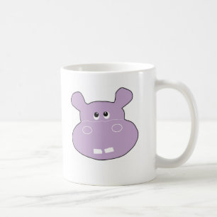 Hope4Harper Purple Hippo Coffee Mug Cup 11oz