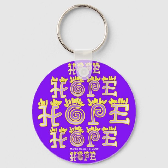 Hope (1b) Keychain (Front)