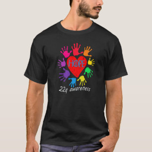 HOPE 22q awareness , diGeorge syndrome ,funny desi T-Shirt