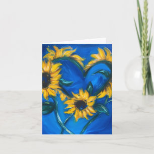 Hope Amidst Ukraine Conflict Greeting Card