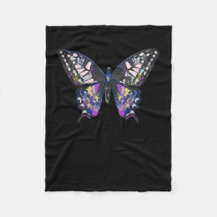 Hope And A Future Butterfly Fleece Blanket