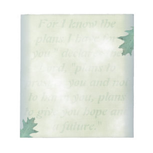 Hope and A Future, Christian Note Paper