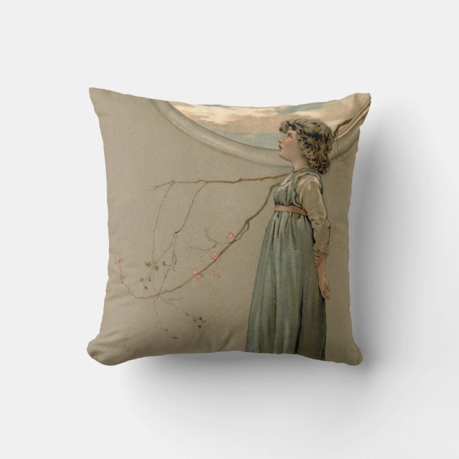 hope and fear throw pillow (Front)