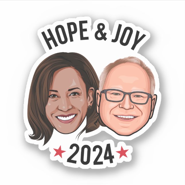 Hope and Joy - Harris Walz (Front)