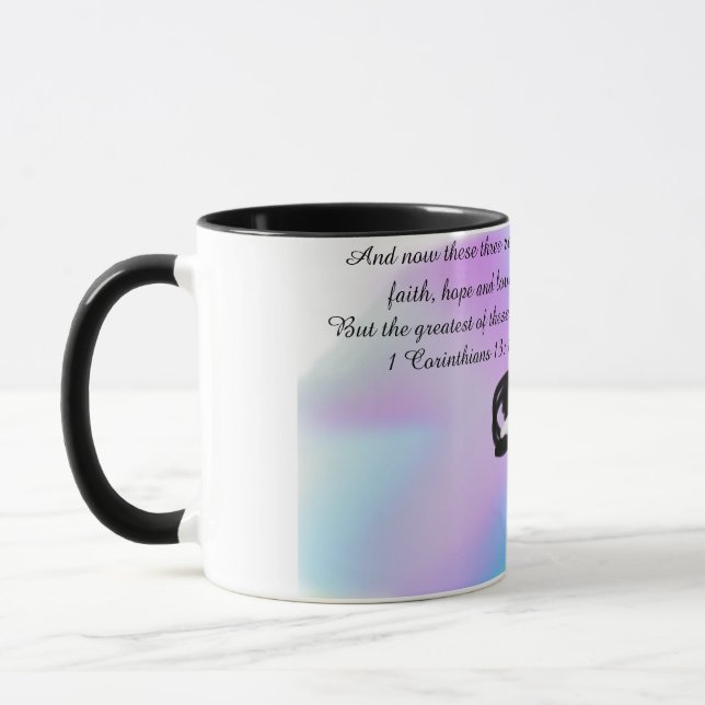 hope and love  mug (Left)