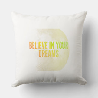 Hope and Strength Perseverance Digital Design Throw Pillow