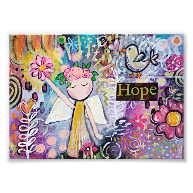 Hope Angel Art Print (Front)