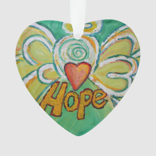 Hope Angel Word Art Cadeau de vacances