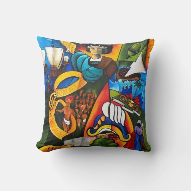 Hope at Sunrise 2007 Throw Pillow (Front)