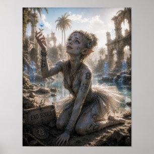 Hope / Ballerina / Desert Oasis Poster